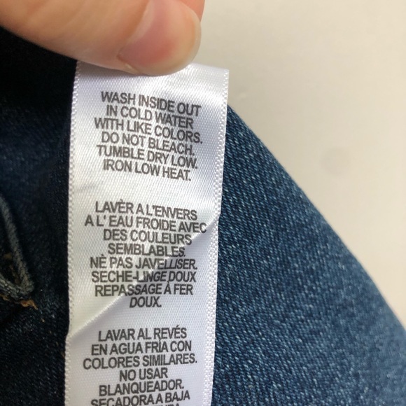 Good American The Snap To It mini Jean Dress - Picture 14 of 16